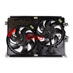 52032578 radiator fan frame with motor - W001086