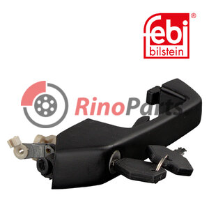 1 306 975 Door Handle with barrel lock and key