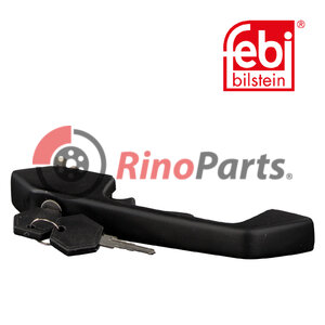 1 306 975 Door Handle with barrel lock and key