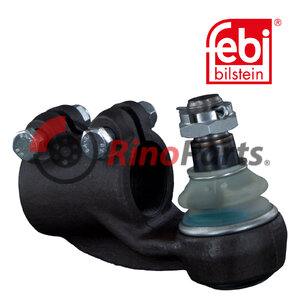 0606 923 Tie Rod End with castle nut and cotter pin