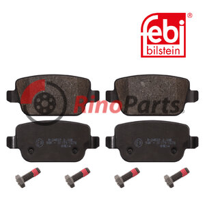 1 756 395 Brake Pad Set with bolts