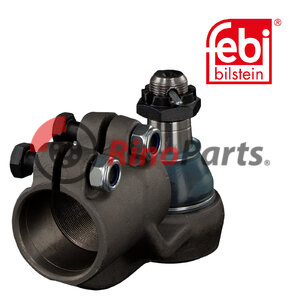 1235 514 Tie Rod End with castle nut and cotter pin