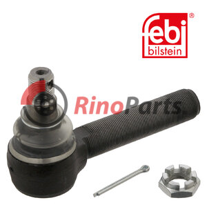 1902 996 Tie Rod End with castle nut and cotter pin