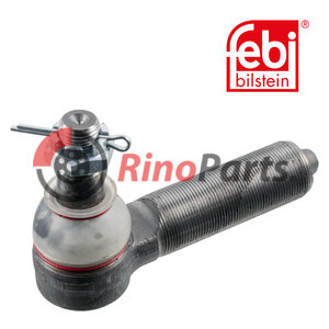 1401 942 Tie Rod / Drag Link End with castle nut and cotter pin