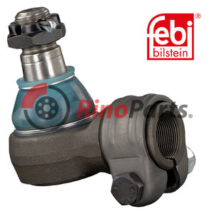 81.95301.6238 Angle Ball Joint for steering hydraulic cylinder with castle nut and cotter pin