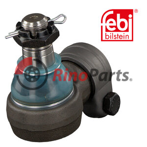81.95301.6238 Angle Ball Joint for steering hydraulic cylinder with castle nut and cotter pin