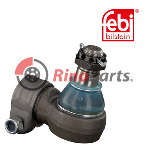 81.95301.6238 Angle Ball Joint for steering hydraulic cylinder with castle nut and cotter pin