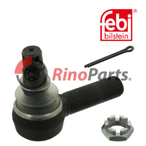 1403 899 Drag Link End with castle nut and cotter pin