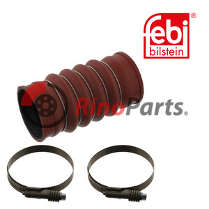001 501 79 82 S1 Charger Intake Hose with hose clamps