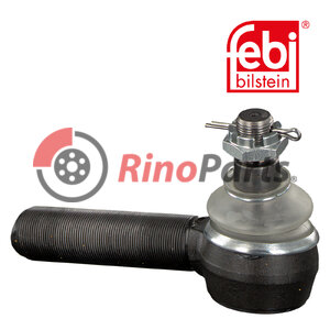 1389 190 Tie Rod End with castle nut and cotter pin