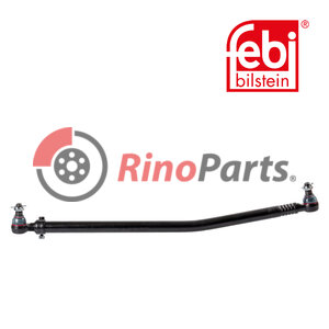 81.46710.6438 Drag Link with castle nuts and cotter pins, from steering gear to 1st front axle