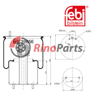 21097453 Air Spring with steel piston