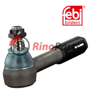 85104188 S1 Tie Rod / Drag Link End with threaded sleeve, castle nut and cotter pin