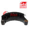 81.50201.6098 Brake Shoe with additional parts