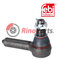 001 460 36 48 Tie Rod / Drag Link End with castle nut and cotter pin