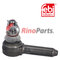 002 330 14 35 Tie Rod End with castle nut and cotter pin