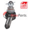 002 330 14 35 Tie Rod End with castle nut and cotter pin