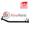 0 389 867 Drag Link with castle nuts and cotter pins, from steering gear to 1st front axle
