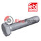 Bolt for crankshaft-bearing cover at cylinder crankcase