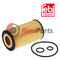 651 180 00 09 Oil Filter with seal rings