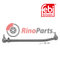 343 460 15 05 Drag Link with castle nuts and cotter pins, from steering gear to 1st front axle