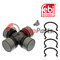 385 410 02 31 Universal Joint for propshaft, with grease nipple