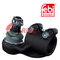 0606 923 Tie Rod End with castle nut and cotter pin