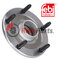 1 201 303 SK1 Wheel Bearing Kit with wheel hub, ABS sensor ring and axle nut
