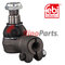 1399 724 Angle Ball Joint for steering hydraulic cylinder with castle nut and cotter pin