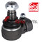 81.95301.6357 Angle Ball Joint for steering hydraulic cylinder, with lock nut