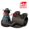 1235 514 Tie Rod End with castle nut and cotter pin