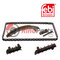 102 050 10 11 S1 Timing Chain Kit for camshaft, with guide rails and chain tensioner