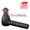 1902 996 Tie Rod End with castle nut and cotter pin