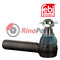 1902 996 Tie Rod End with castle nut and cotter pin