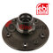 638 334 01 01 Wheel Hub without Ložisko a náboj kolesa