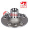 638 356 00 01 Wheel Hub without Ložisko a náboj kolesa