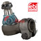 81.95301.6238 Angle Ball Joint for steering hydraulic cylinder with castle nut and cotter pin