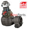 1361 618 Angle Ball Joint for steering hydraulic cylinder with castle nut and cotter pin