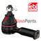 UR61-32-280 Tie Rod End with castle nut and cotter pin