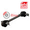 48560-10J00 Tie Rod with castle nuts and cotter pins