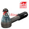 85104188 S1 Tie Rod / Drag Link End with threaded sleeve, castle nut and cotter pin