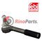21263974 S1 Tie Rod / Drag Link End with threaded sleeve, castle nut and cotter pin
