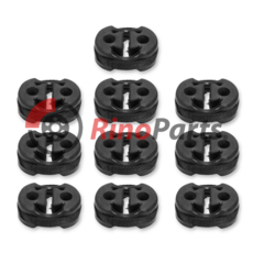 1755F7 10 pieces exhaust rubber rear & middle