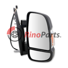 735773337 SPÄTNÉ ZRKADLO ELEKTR. PRAVÉ KRÁTKE 80MM,16W, 8-PIN