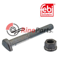 Cup Head Bolt with wheel nut and cotter