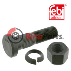 21022167 CPL Wheel Stud with limit ring and wheel nut