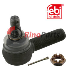 000 460 26 48 Tie Rod / Drag Link End with castle nut and cotter pin
