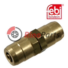 Connector for plastic tube