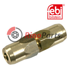 Connector for plastic tube
