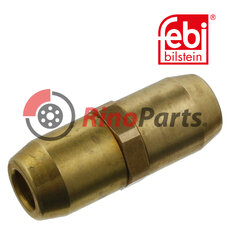Connector for plastic tube